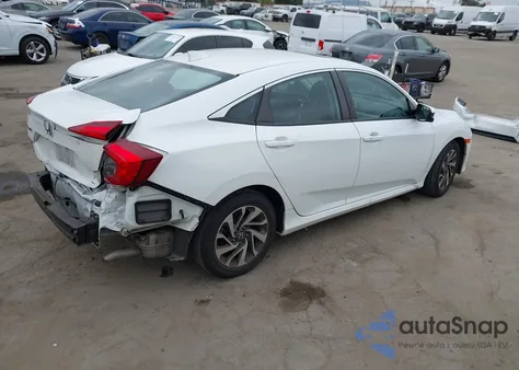 2018 Honda Civic Ex from USA, damaged, VIN 2HGFC2F70JH513863